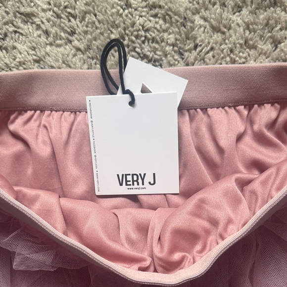 Very J Layered Lavender Tulle Skirt - Picture 3 of 4